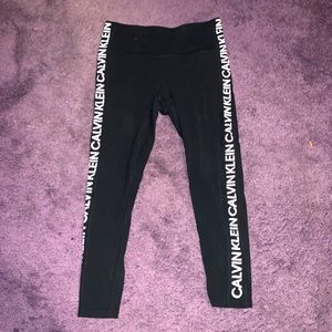 Calvin Klein Athletic Leggings Size Large